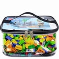 thumbnail image 6 of Transparent Mesh Zipper Toy Storage Bag - Large Capacity Puzzle and Block Organizer, Ideal for Toy and Building Block Storage So, 6 of 8