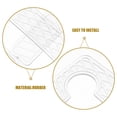thumbnail image 4 of Shisuyan 20 Pcs Joints de Charnière en Caoutchouc Transparent pour Porte de Douche Remplacement Joints de Charnière en Caoutchouc Souple pour Réparation de Charnière de Porte de Douche, 4 of 8