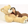 thumbnail image 3 of Big Plush Giant Teddy Bear 60 inches Fully Stuffed 5ft Large Stuffed Animal Packed in Big Box Ready to Hug, Weighs 14 pounds of Extra Soft Huge Valentine Bear Hugs, 3 of 9