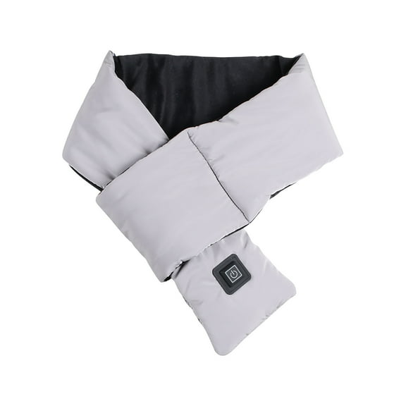 Puntoco Clearance Usb Smart Charging Neck and Shoulder Winter Cold Protection and Warm Heating Men and Women Scarf