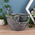thumbnail image 2 of Planter Pot Flower Pots Succulent Resin Plants Plant Garden Fairy Creative Containers Ceramic Holders Decorative Indoor, 2 of 9
