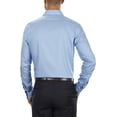 thumbnail image 2 of Calvin Klein Mens Slim Fit Poplin Dress Shirt Blue XL, 2 of 6