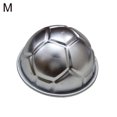 thumbnail image 1 of Cheers Hemisphere Football Shape DIY Cake Chocolate Pudding Jelly Mold Baking Tool, 1 of 7