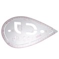 thumbnail image 3 of 7Pcs/Set Ruler Tailor Measuring Kit Clear Sewing Drawing Ruler Yardstick Sleeve Arm French Curve Set Cutting Ruler Paddle Wheel, 3 of 5