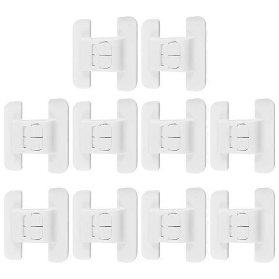 10pcs Child Safety Locks for Cupboards and Fridges Cabinet Locks for Baby Protection