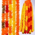 thumbnail image 5 of Mexican Garland Bundle - Marigold, for Day of the Dead/Festival of Lights, Durable Cloth, 5 of 5