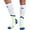 White / Blue / Yellow, variant on Zensah POP Tech+ Compression Sock - Pair