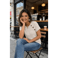 thumbnail image 7 of UZMOG Summer Tops for Women, Short Sleeve Shirts Casual Blouses Dressy Work Tunic Tops Fashion Clothes, 7 of 7