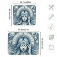 thumbnail image 3 of Woman with Third Eye and Planet Dish Drying Mat 16x18 Absorbent Microfiber Draining Rack Pad for Kitchen Counter Sink, 3 of 8