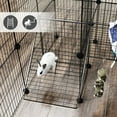 thumbnail image 5 of Pet Playpen Includes Cable Ties, Indoor Use, Black, 5 of 9