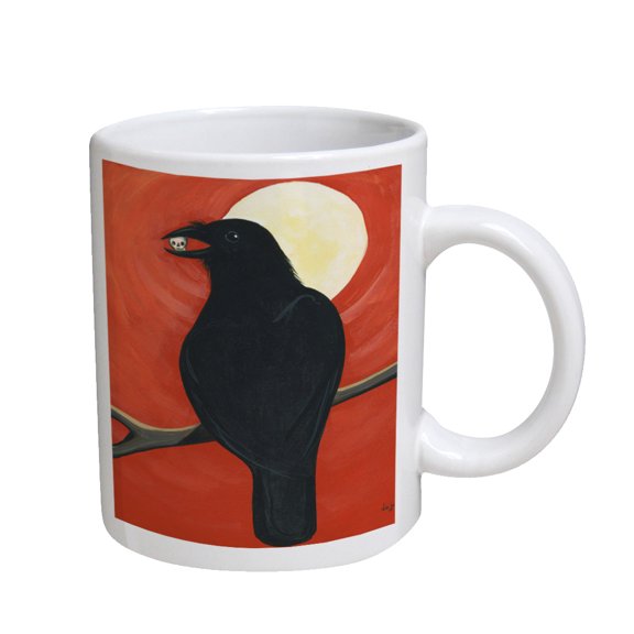 KuzmarK Coffee Cup Mug 11 Ounce - Tidbit Art by Denise Every