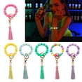 thumbnail image 3 of Fluorescent Bead Keychain with Silicone for Bracelet Car for Chain Wristlet for Wom, 3 of 11