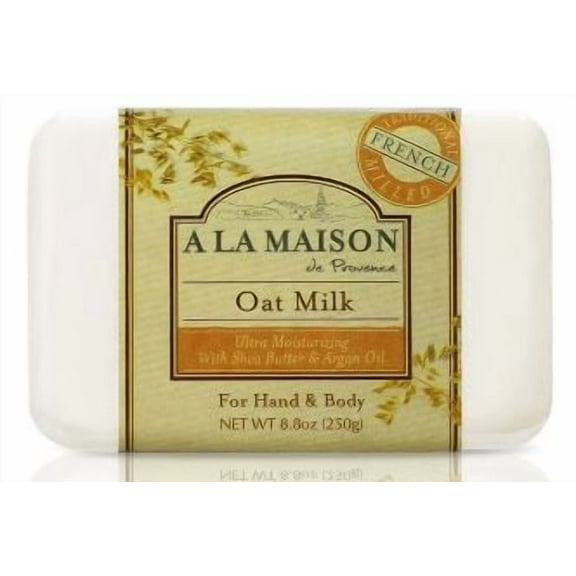 A La Maison Bar Soap Oat Milk 8.8 OZ