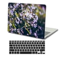 thumbnail image 1 of KSK KAISHEK Hard Case Shell Cover Only Compatible New MacBook Air 13" with Retina Display & Touch ID USB Type-C + Black Keyboard Cover Model: A2337 m1&A2179&A1932 (Purple series 0411), 1 of 5
