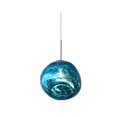 thumbnail image 1 of Araña de cristal nórdica Lámpara colgante creativa Lámpara de techo para bar Azul 15 cm Sunnimix Colgante de luz, 1 of 7