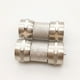thumbnail image 4 of Conector coaxial macho a macho, paquete de 2 adaptadores de cable coaxial RG6 tipo F de 105 ohmios, acoplador de extensión de cable RFAdapter para TV, antena, divisor, amplificador, 4 of 7
