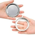 thumbnail image 6 of SIEYIO 10 Pieces Canning Lids Split-type Lids Silver Leak Proof & Secure for Mason Jars, 6 of 19
