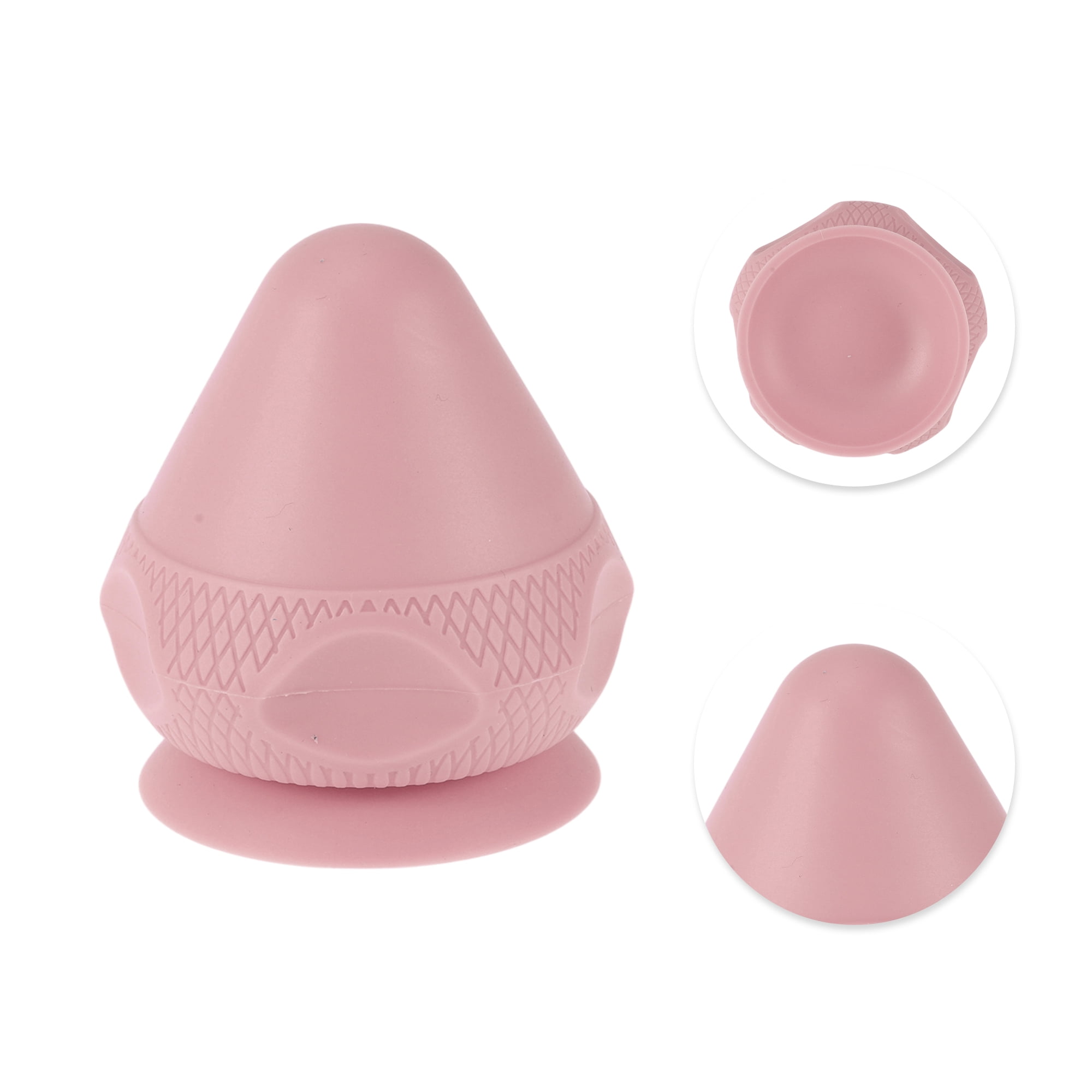 Unique Bargains Adsorption Massager 2.76"x2.76"x2.95" 1 Pc Pink