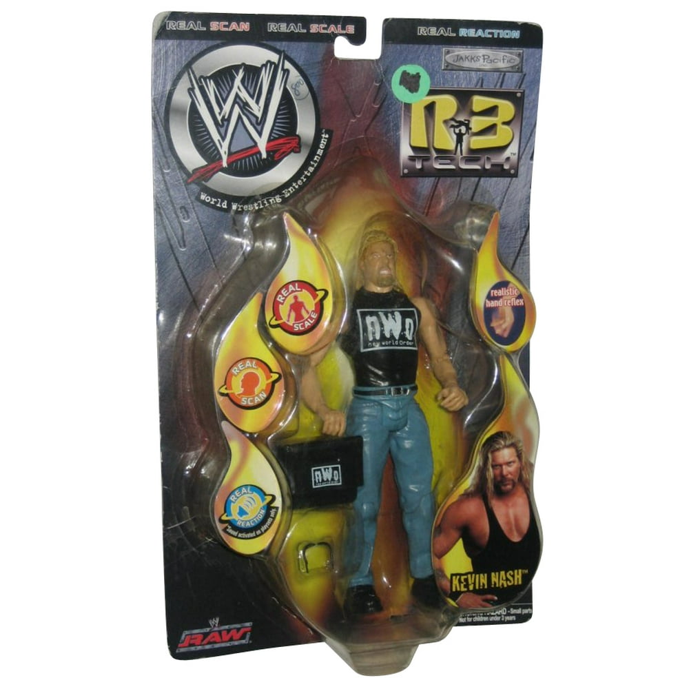 WWE Kevin Nash R3 Tech Jakks Pacific WWF Raw Action Figure