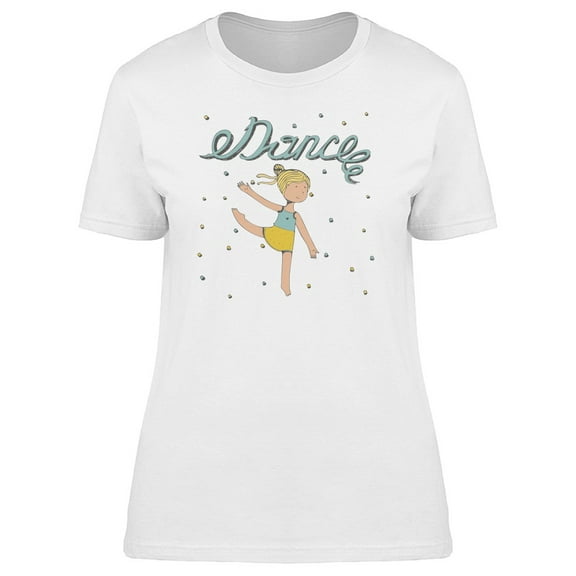 Dance Girl In Space Tee Women's -Image by Shutterstock