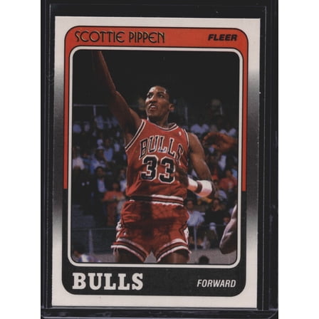1988 Fleer Scottie Pippen Rookie Card
