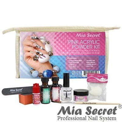 Mia Secret Pink Acrylic Powder Kit 9 pcs (KIT-05) 