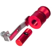 TOTMOX Universal Blow-off Valve Turbo Sound Whistle,Car Motorcycle Exhaust Pipe Whistle(Red/M)