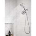 Moen Hydro Energetix Chrome Bathroom Showerhead and Handheld Shower