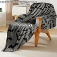 thumbnail image 5 of ized Name Bat Blanket - Text/Name, Soft Flannel Bedspread with Bat Silhouettes & Grey/Green Camo-like Pattern, All-Season Cozy Gift & s, Machine Washable Bed, Sofa, Office Throw (Halloween/Christmas), 5 of 10