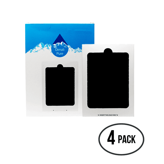 4-Pack Replacement for Frigidaire FGHB2866PP5A Refrigerator Air Filter - Compatible with Frigidaire PAULTRA, EAFCBF Fridge Air Filter