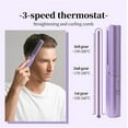 thumbnail image 4 of Ceramic Hairdressing Comb for Smooth Frizz-Free Hair, 2-in-1 Mini Cordless Curling Iron with 3 Heat Settings, USB Rechargeable for All Hair Types, 4 of 8