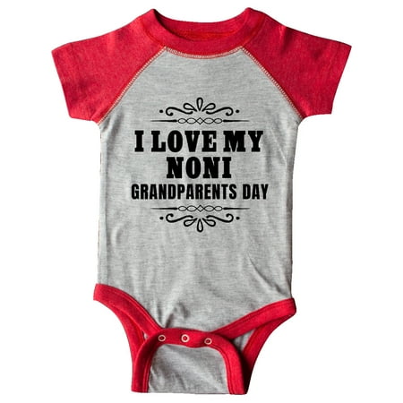 

Inktastic Grandparents Day I Love My Noni Gift Baby Boy or Baby Girl Bodysuit