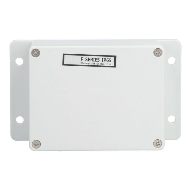 Cergrey Power Junction Box,Waterproof Junction Box,Junction Box IP65 Waterproof Plastic Case Outdoor Electronic Project Enclosure 115x90x55mm F3‑2