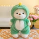 thumbnail image 3 of Oso de peluche con ropa desmontable kawaii, adorable juguete que se transforma en oso, dinosaurio, oveja, tiburón, muñecos de peluche para regalar a tu novia, 3 of 5