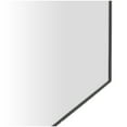 thumbnail image 5 of CosmoLiving by Cosmopolitan 24" x 21" Black Wall Mirror with Thin Frame, 5 of 12