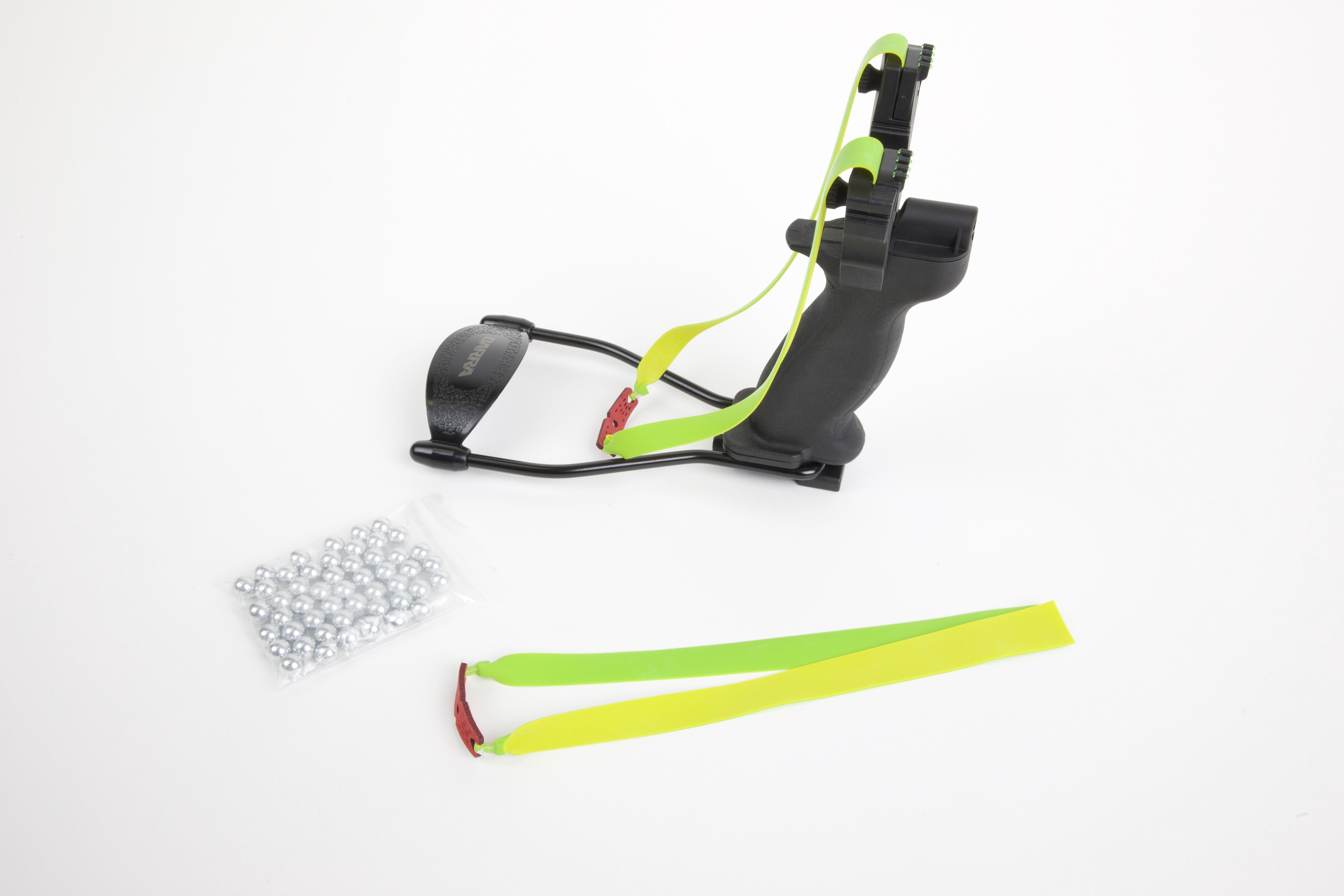 Barra Goliath Powerful Hunting Slingshot with Ammo and Dual Bands