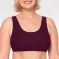 thumbnail image 3 of Fruit of the Loom Women's Tank Style Cotton Sports Bra 6-Pack - Size 34, 3 of 7