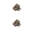 thumbnail image 4 of Cateissary El rodillo atrapa la bola, la tarjeta gruesa de nailon antiguo Vintage, las cerraduras de artículos para el hogar para tocador, Bronce 2piezas, 4 of 6