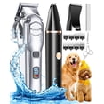thumbnail image 1 of Kit de aseo para perros, ideal para pelo grueso y grueso, con recortador de patas, 1 of 8
