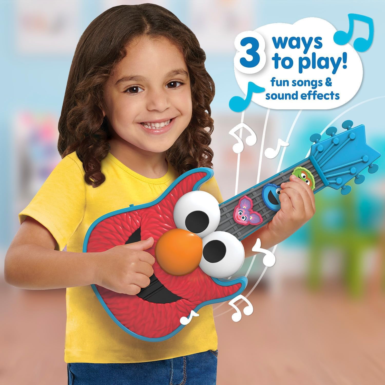 Just Play 2-8 Year Toy Musical Instruments, Red Blue, 16.00 x 7.25 x 2.43 Inches, 1.5 lb