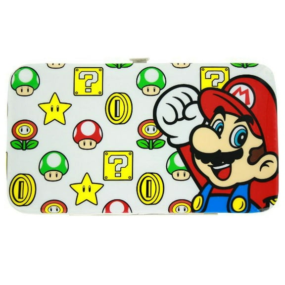 Nintendo Super Mario Coins & Stars Hinge Wallet