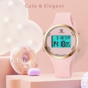 Digital Watch For Women,Watches for Women Sport Wristwatch with Alarm/Stopwatch/Chronograph/Back Light Christmas Gifts for Women