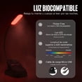 thumbnail image 4 of Sleep Ritual Lampara de Lectura con Luz Roja de 620 NM. Luz Roja de Lectura LED Recargable para uso Nocturno con Cable de Carga USB Tipo-C. Reading Lamp. 5 Watts., 4 of 6