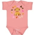 thumbnail image 3 of Inktastic Cute Puppy Valentine with Hearts and Bones Boys or Girls Baby Bodysuit, 3 of 5