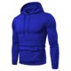 thumbnail image 1 of Sudadera básica Yashi con capucha para hombre con bolsillo delantero y forro de felpa color liso talla 3XL, 1 of 4