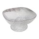 thumbnail image 1 of Frutero escurridor grande redondo organizador con escurridor plato de exhibición de postres para Plateado transparente, 1 of 9