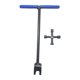 thumbnail image 1 of Llave para medidor de agua de 4 vías, llave de uso general, mango en T para jardín, para desagüe subterráneo 12 pulgadas azul, 1 of 8