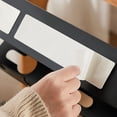 thumbnail image 2 of Under Desk Cable Management Tray Under Desk With Clamp Power Strip Cord Holder White, 2 of 9