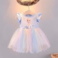 thumbnail image 1 of Verano chico niñas vestidos Navidad trajes dibujos animados Frozen Anna Elsa Olaf princesa Cosplay disfraz boda fiesta Formal vestido de baile 12M Gao Jinjia LED, 1 of 2