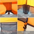 thumbnail image 4 of 1 2 3 Person 3 Season Tent for Camping Backpacking Hiking Easy Set Up Waterproof Lightweight Professional Double Layer Aluminum Rod & Carry Bag, 4 of 7